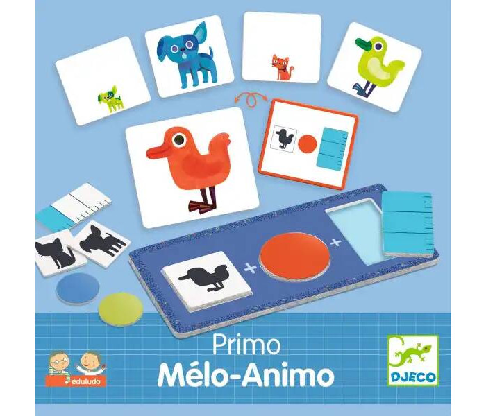 Djeco Игра настольная серии Eduludo Примо Мело-Анимо семейная настольная игра djeco ludo