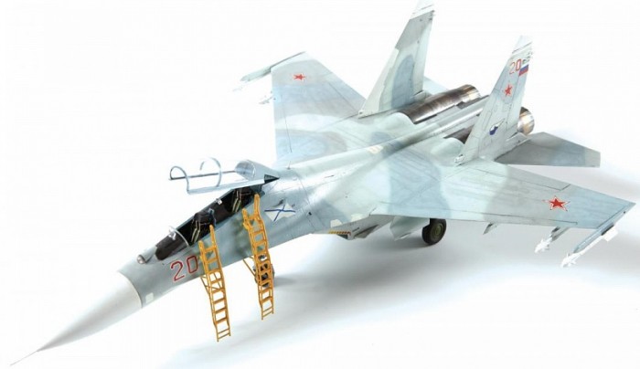 Сборные модели Звезда Сборная модель Самолет Су-27УБ сборная деревянная модель самолет альбатрос
