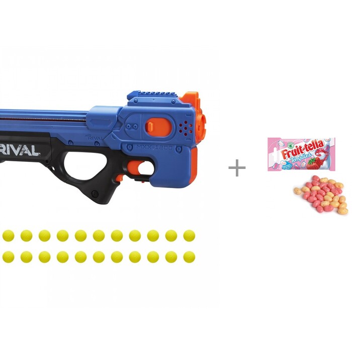 

Nerf Hasbro Бластер Райвл Чарджер и Fruittella Perfetti van Melle Мармелад Tempties 35 г, Hasbro Бластер Райвл Чарджер и Fruittella Perfetti van Melle Мармелад Tempties 35 г