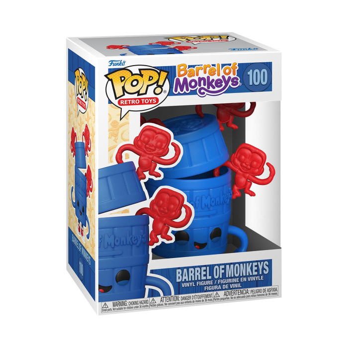 

Funko Фигурка pop! Vinyl Barrel of Monkeys Barrel & Monkeys, Фигурка pop! Vinyl Barrel of Monkeys Barrel & Monkeys