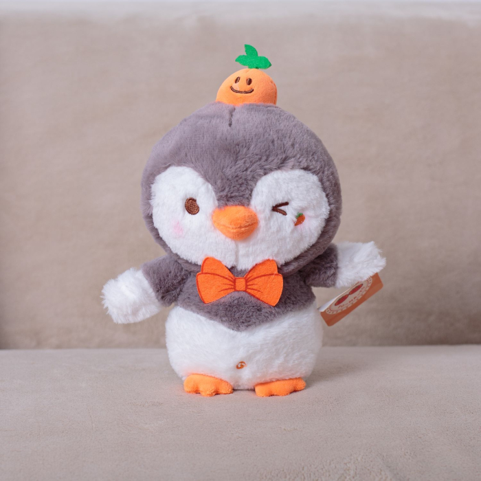 Мягкая игрушка KiDWoW Веселый Пингвин 366125102 мягкая игрушка orange toys life енотик дэйзи веселый круиз 20 см