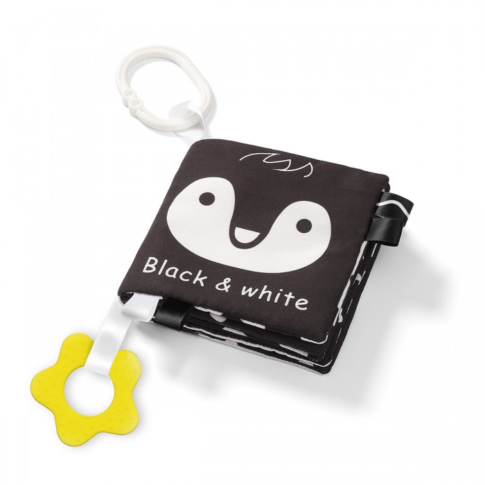 BabyOno Развивающая игрушка Книжка Black & White муфта для рук на коляску esspero solana black