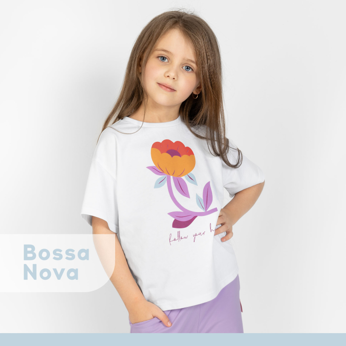  Bossa Nova Футболка для девочки 258В23-151