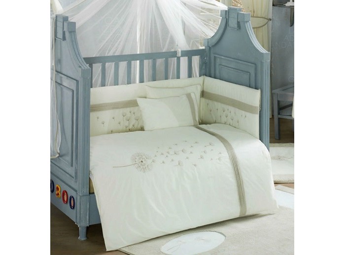 Комплекты в кроватку Kidboo Blossom Linen (6 предметов) подушка linen