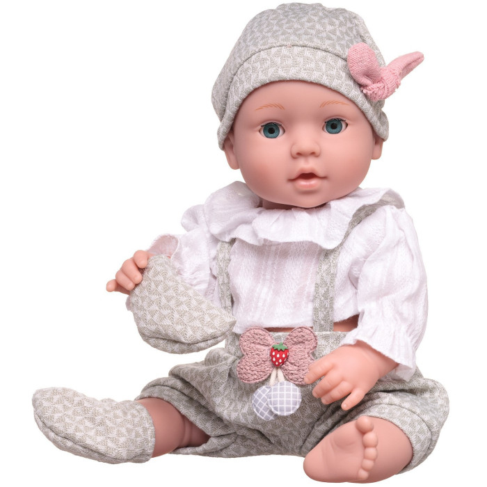Куклы и одежда для кукол Junfa Пупс-кукла 40 см куклы и одежда для кукол micki кукла пеппи 40 см