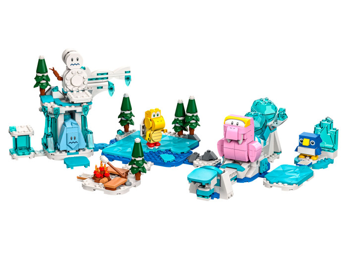 Конструктор Lego Super Mario Набор-дополнение Снежное приключение Флипруса (567 деталей) конструктор lego super heroes deviant ambush пластик 76154