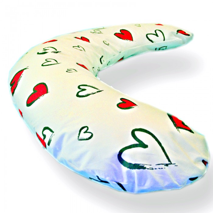 Подушки для беременных БиоСон Подушка для беременных сердце 170х30 холоффайбер подушки для беременных биосон подушка для беременных с 170х30