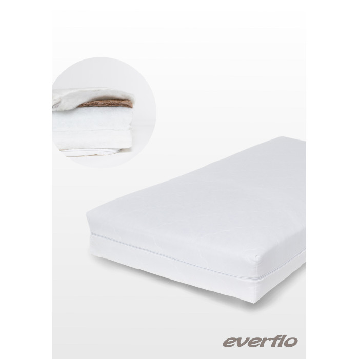 Матрасы Everflo Eco Comfort EV-03 120х60х15 см матрасы everflo в кроватку ellipse ev 38 classic 125х75 см