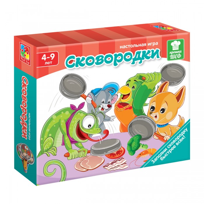 фото Vladi toys настольная игра сковородки