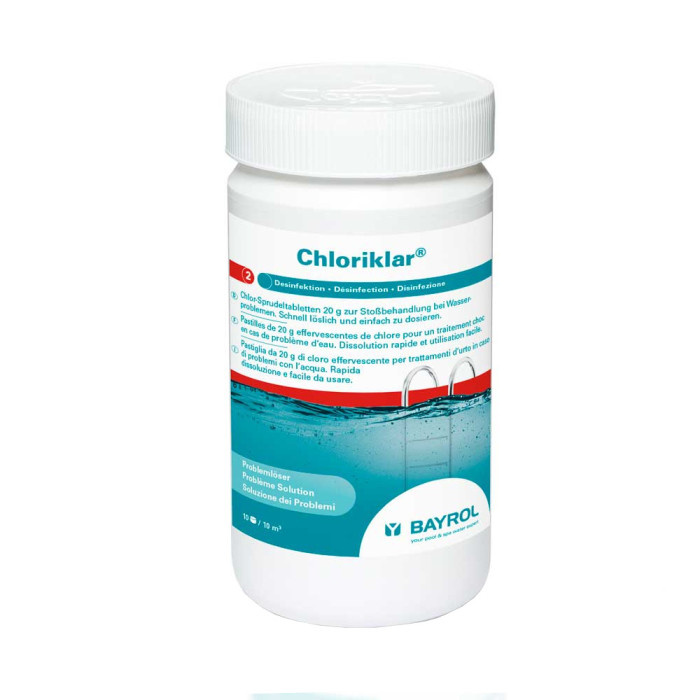 Bayrol Быстрорастворимый хлор для дезинфекции воды Chloriklar 1 кг