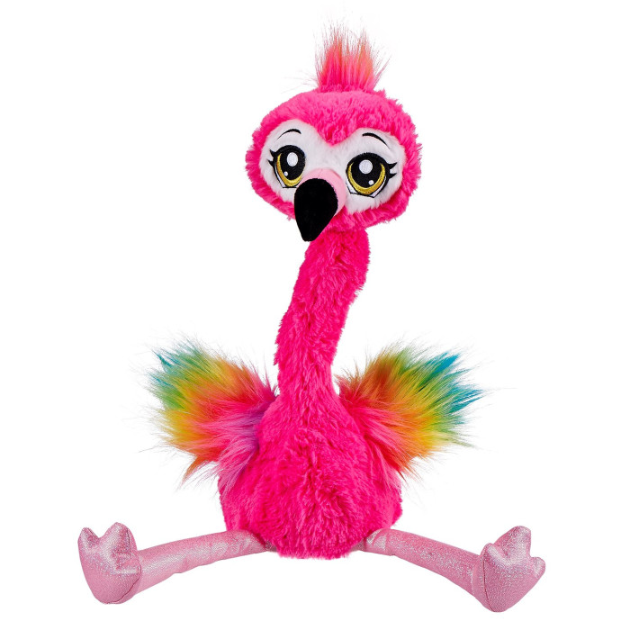 Интерактивная игрушка Zuru Pets Alive танцующий Фламинго с мини питомцем в комплекте