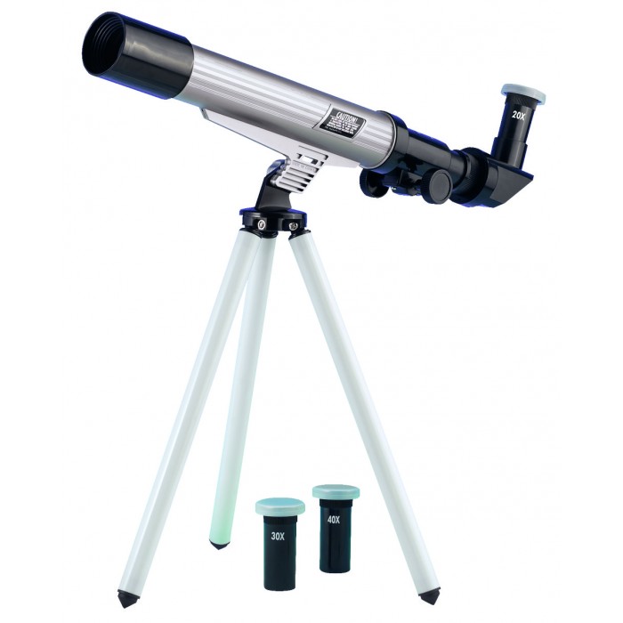 цена Наборы для опытов и экспериментов Edu-Toys Телескоп 20x30x40