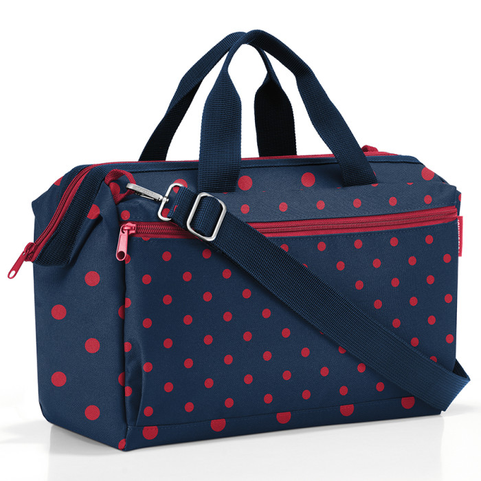 

Reisenthel Сумка Allrounder S pocket mixed dots red, Сумка Allrounder S pocket mixed dots red