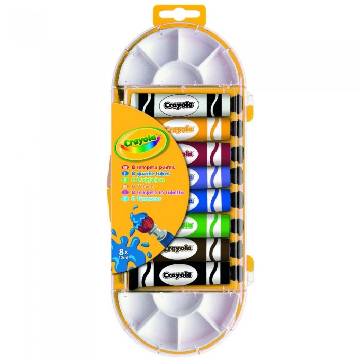 Crayola Темперные краски 8 цветов