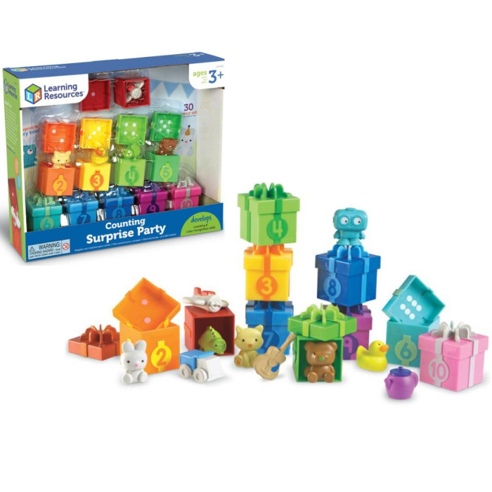 Развивающая игрушка Learning Resources Подарочки с сюрпризом развивающая игрушка learning resources моя семья с домиками для сортировки