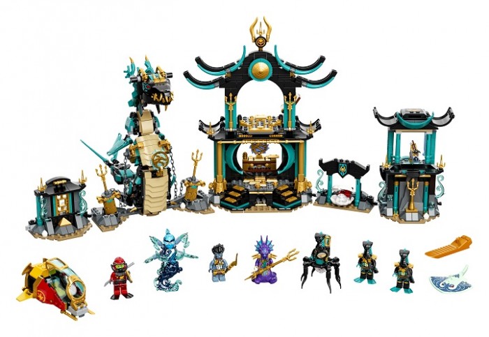

Конструктор Lego Ninjago Храм Бескрайнего моря, Ninjago Храм Бескрайнего моря