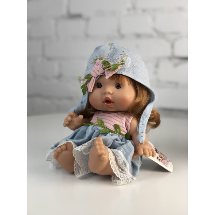 Marina&Pau Пупс-мини Эльф Ольга 26 см текстильная кукла fabelab летний эльф ingvild бежевый 30 см