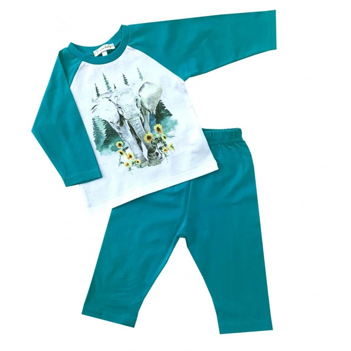 трусы linas baby размер 26 28 черный синий Комплекты детской одежды Linas baby Комплект (кофточка, штанишки) 1107-11