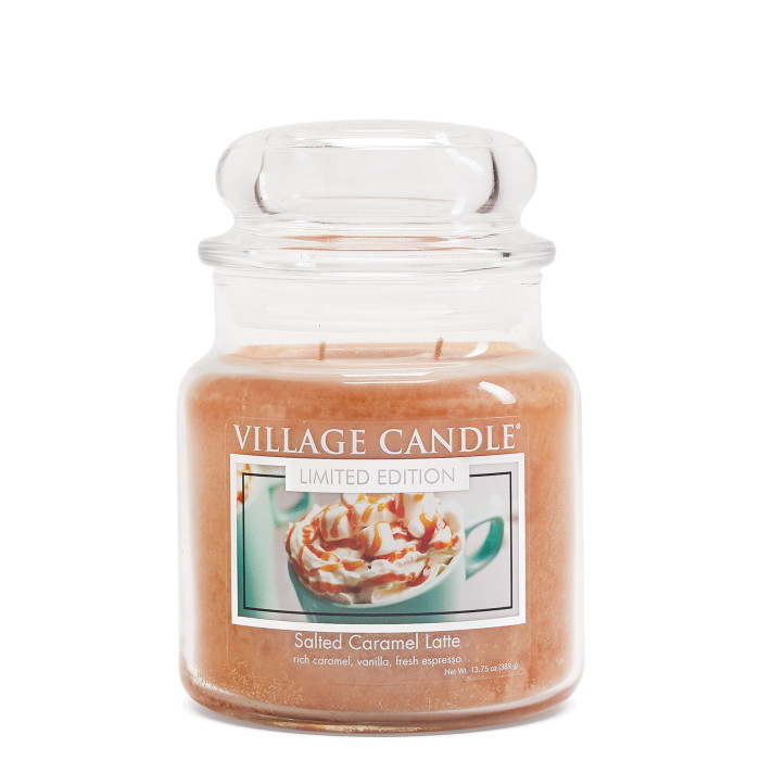 

Village Candle Ароматическая свеча средняя Карамельный Латте, Ароматическая свеча средняя Карамельный Латте