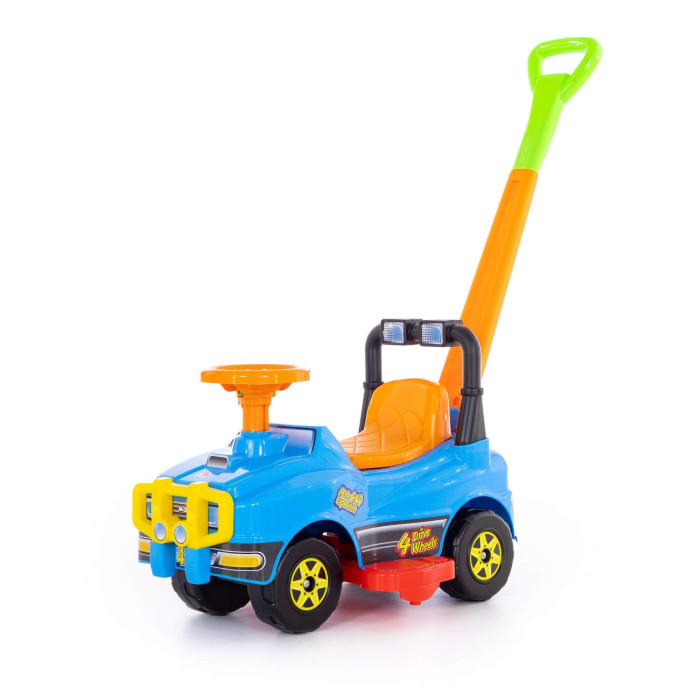 Каталки Molto Автомобиль Джип с ручкой каталки игрушки полесье автомобиль легионер с ручкой