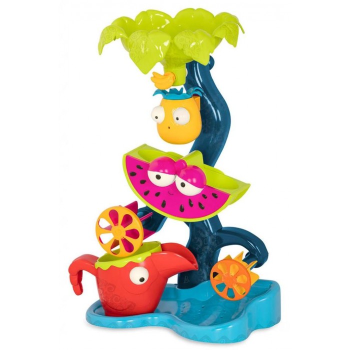 Игрушки для ванны B.Toys Набор игрушек для песка и воды Тропический водопад