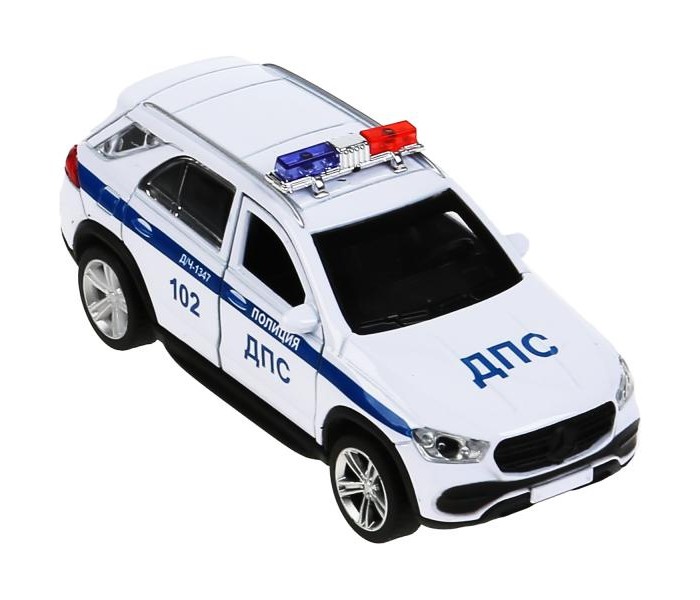 Технопарк Машина Mercedes-Benz Gle 2019 Полиция 12 см технопарк машина металлическая инерционная mercedes benz g class 12 см