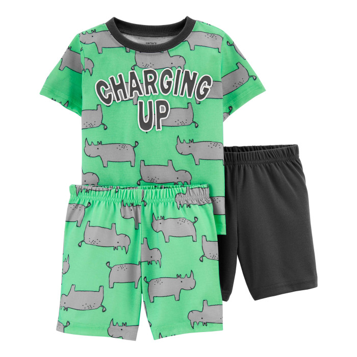 Carter's Пижама для мальчика Носороги 2K495110, размер 104