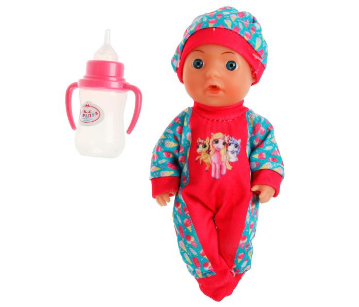 Куклы и одежда для кукол Карапуз Пупс функциональный 15 см Y15BB-PONY-BL-RU