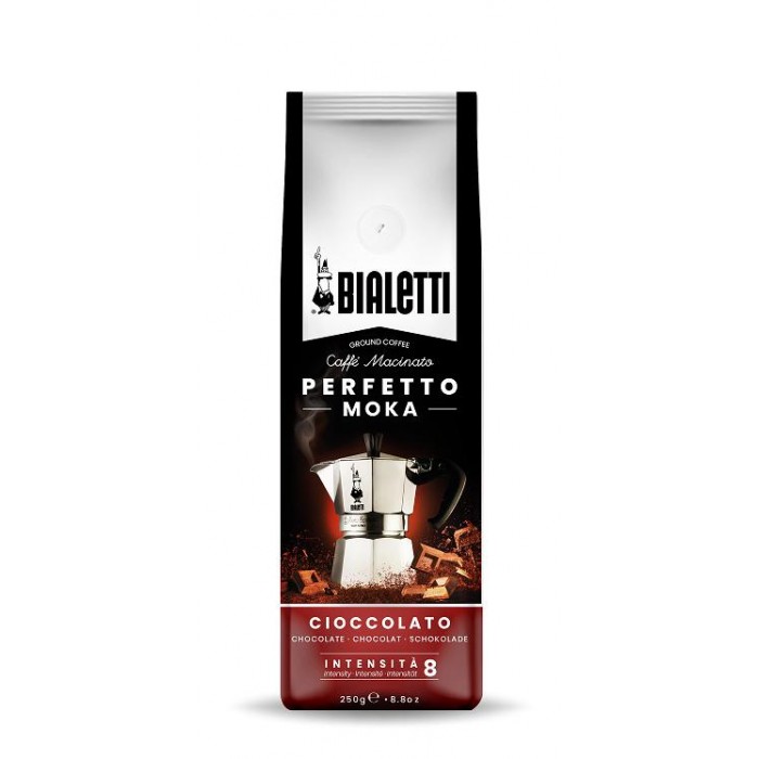 

Bialetti Кофе молотый Perfetto moka Cioccolato 250 г, Кофе молотый Perfetto moka Cioccolato 250 г