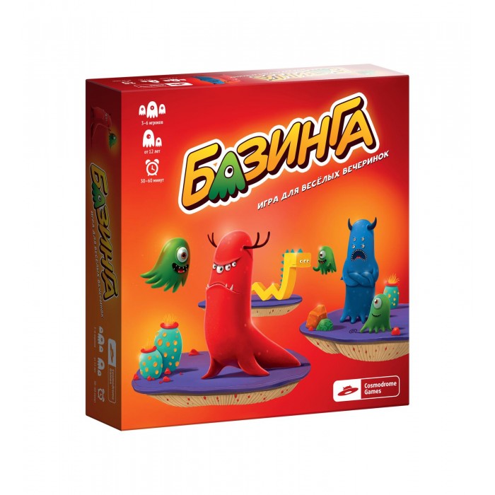 

Cosmodrome Games Настольная игра Базинга, Настольная игра Базинга
