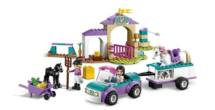

Конструктор Lego Friends Тренировка лошади и прицеп для перевозки, Friends Тренировка лошади и прицеп для перевозки
