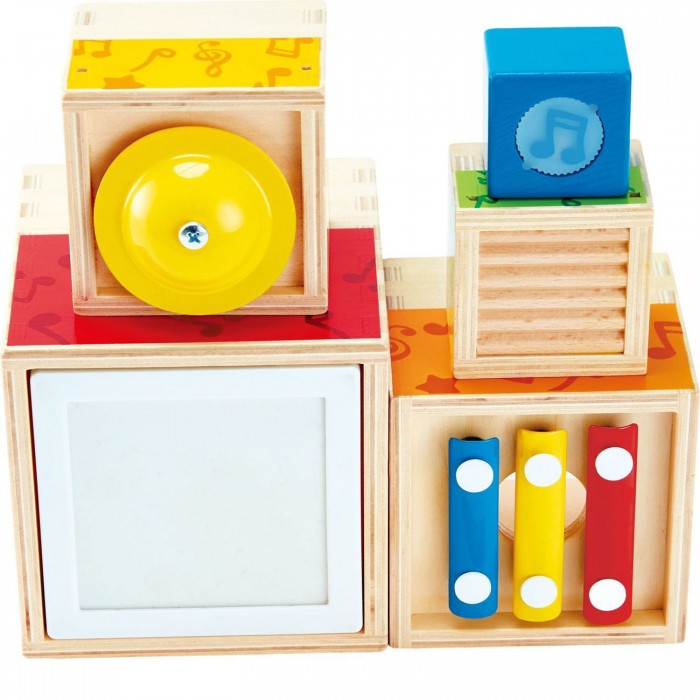 Музыкальный инструмент Hape набор (6 предметов) музыкальный инструмент hape игрушечный барабан