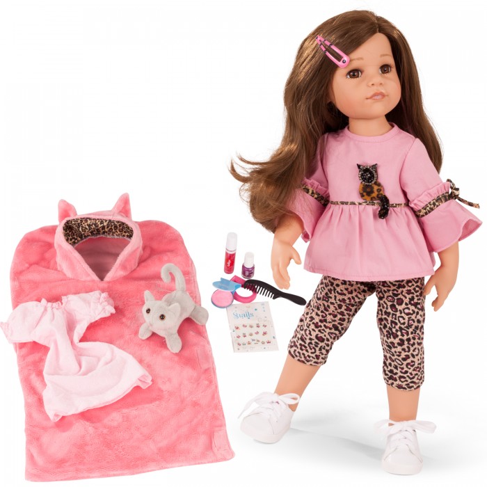 Gotz Кукла Ханна собирается в гости 50 см gotz кукла ханна с набором всесезонной одежды 50 см