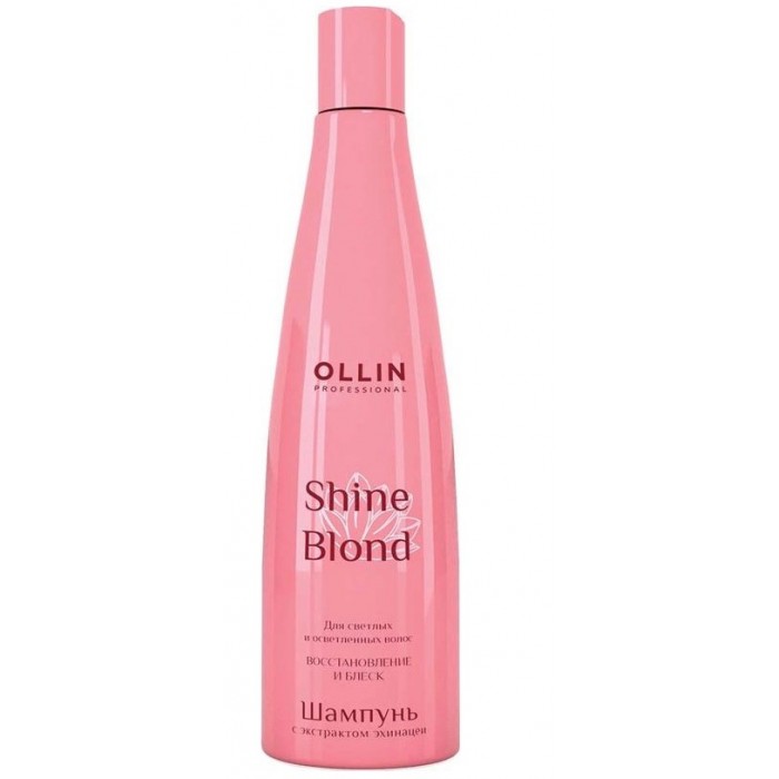 Ollin Professional Shine Blond Шампунь с экстрактом эхинацеи 300 мл