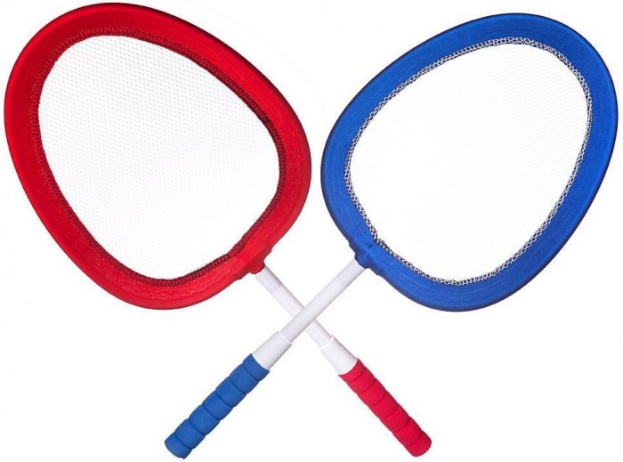 Активные игры ABtoys Спортивная игра Бадминтон и теннис 2 в 1 (4 предмета) бадминтон x match чехол 2 ракетки