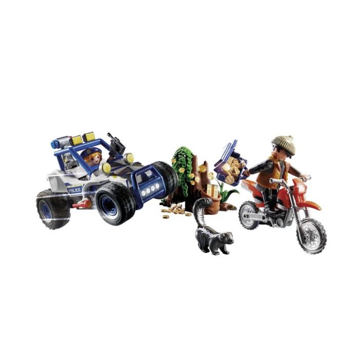 Игровые наборы Playmobil Игровой набор Погоня за похитителем сокровищ игровые наборы playmobil игровой набор погоня за амфибией на парашюте