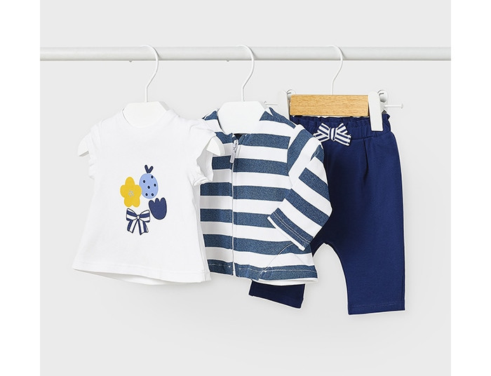 Комплекты детской одежды Mayoral Newborn Комплект для девочки 1744