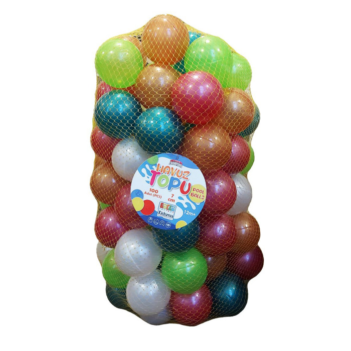 фото Guclutoys игрушка набор шариков перламутр 7 см 100 шт.