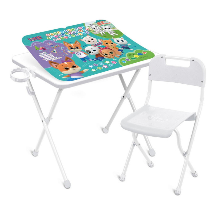 цена Детские столы и стулья Nika Kids Набор мебели (от 1.5 до 3 лет)