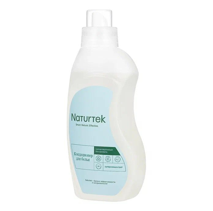 фото Naturtek концентрированный кондиционер для белья гипоаллергенный без аромата 0.75 л