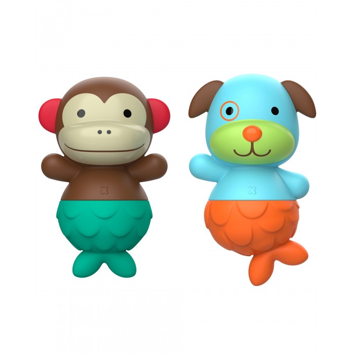 Skip-Hop Игровой набор для ванной Собака и обезьяна