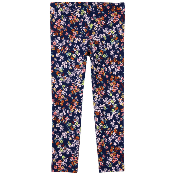 Брюки и джинсы Carter's Лосины для девочки с цветочным принтом 2O055614