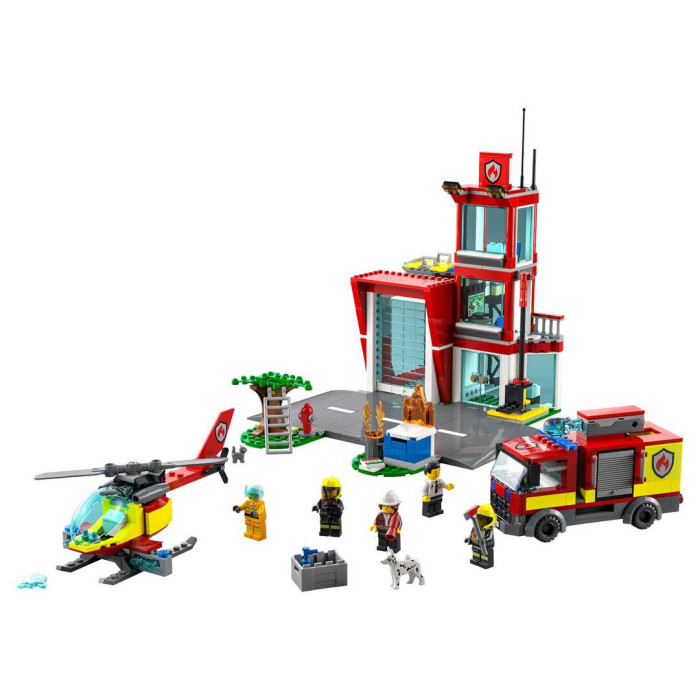 

Конструктор Lego City 60320 Лего Город Пожарная часть, City 60320 Лего Город Пожарная часть