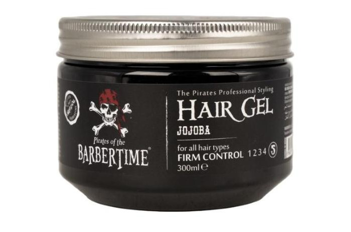 Barbertime Гель для укладки волос Hair Gel Jojoba 300 мл 651633 - фото 1