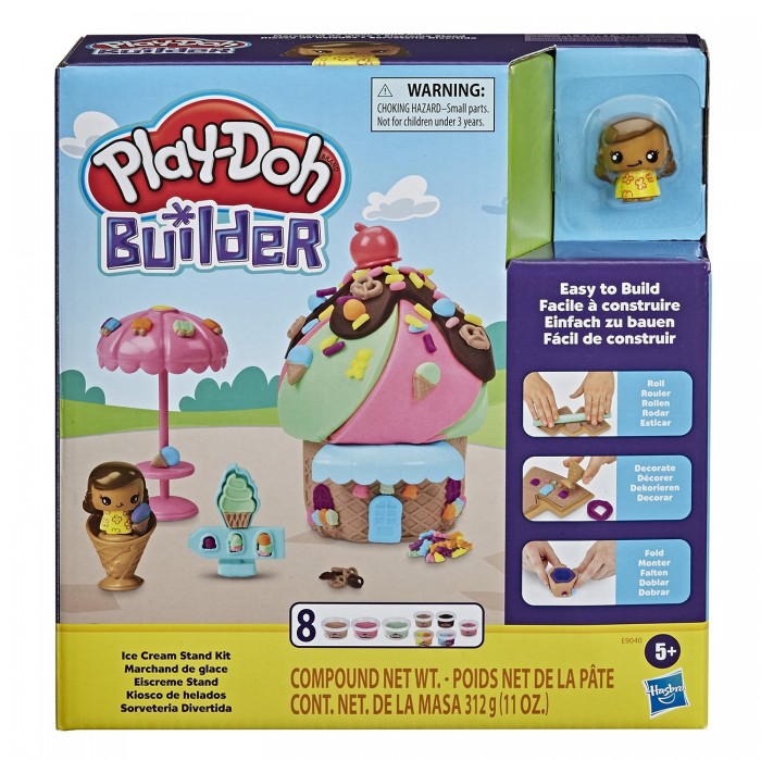 Play-Doh Набор для лепки Кафе-мороженое игровой набор сказочный патруль палатка с мороженым алёнки 8 см