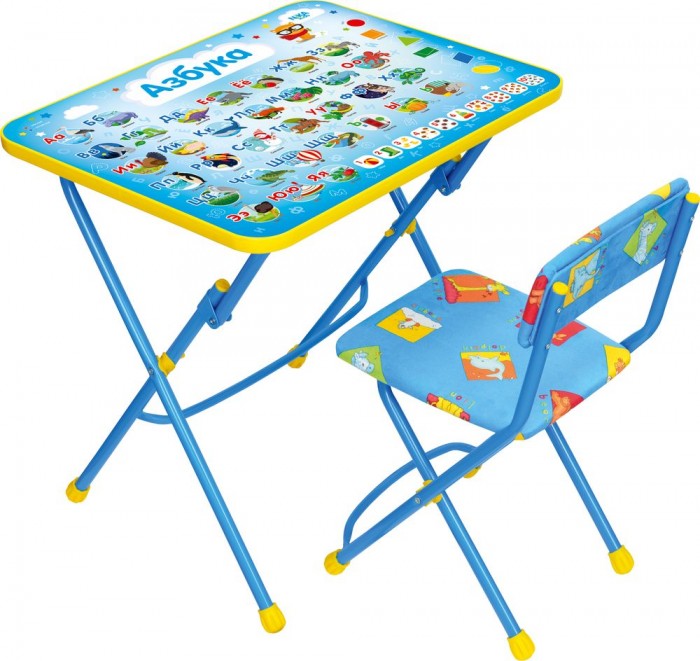 Детские столы и стулья Ника Набор мебели (стол+мягкий стул) цена и фото