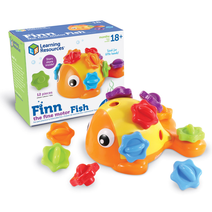 Развивающие игрушки Learning Resources Рыбка Финн развивающая игра рыбка финн learning resources