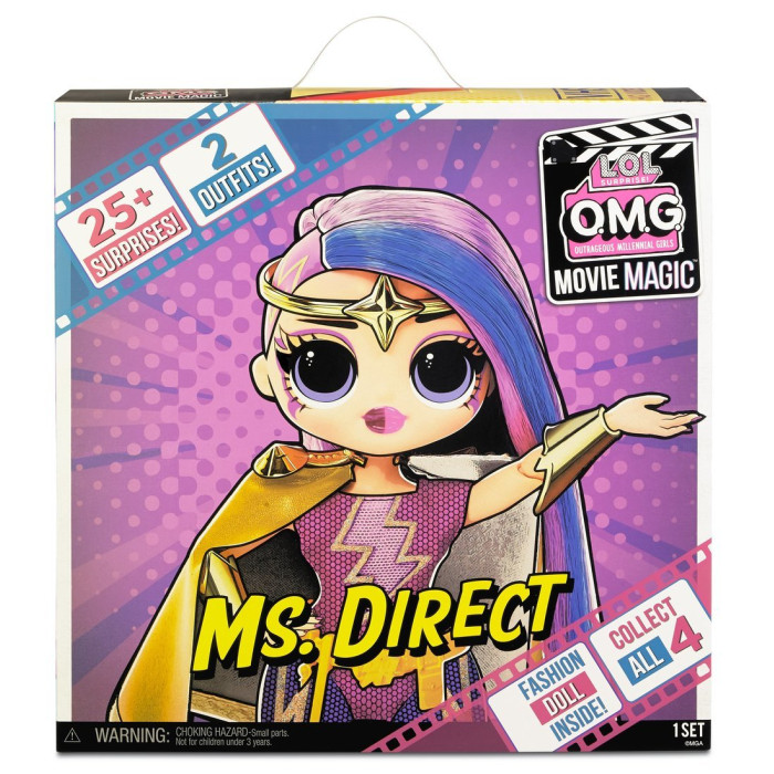 

L.O.L. Surprise! Кукла OMG Movie Mgc-Ms. Direct, Кукла OMG Movie Mgc-Ms. Direct