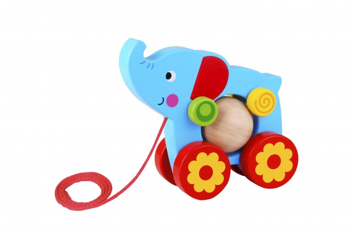 

Каталка-игрушка Tooky Toy Каталка Слоник TKE006, Каталка Слоник TKE006