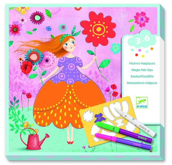 Раскраски Djeco Набор для творчества Раскрашивание Платья Мэри набор для творчества djeco в саду 09685